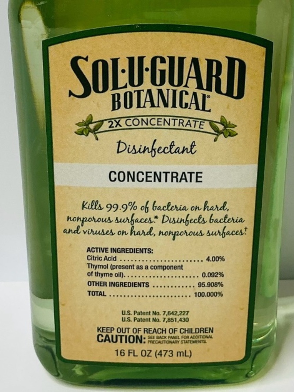 Melaleuca Sol-U-Guard Botanical 2x Concentrate SEALED 16 oz NEW - Picture 3 of 10